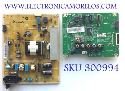 KIT DE TARJETAS PARA TV SAMSUNG / MAIN BN94-11273R / BN41-02263A / BN9411273R / 11273R / BN97-10691B / FUENTE BN44-00769C / L40HF-EDY / BN4400769C / PANEL CY-DH040BGNV2H / MODELO UN40H5003AFXZA IF08